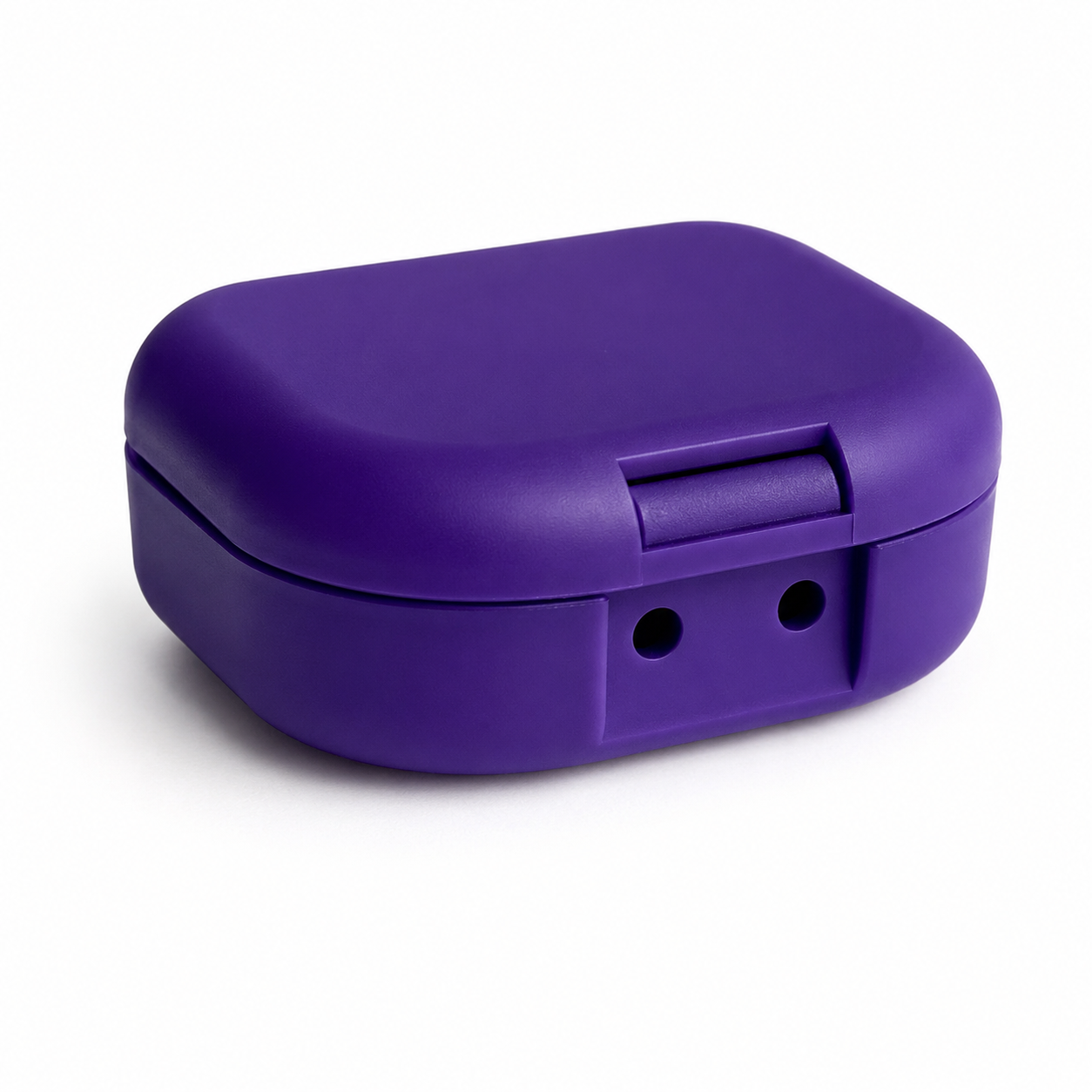 Retainer case without flat strap Purple