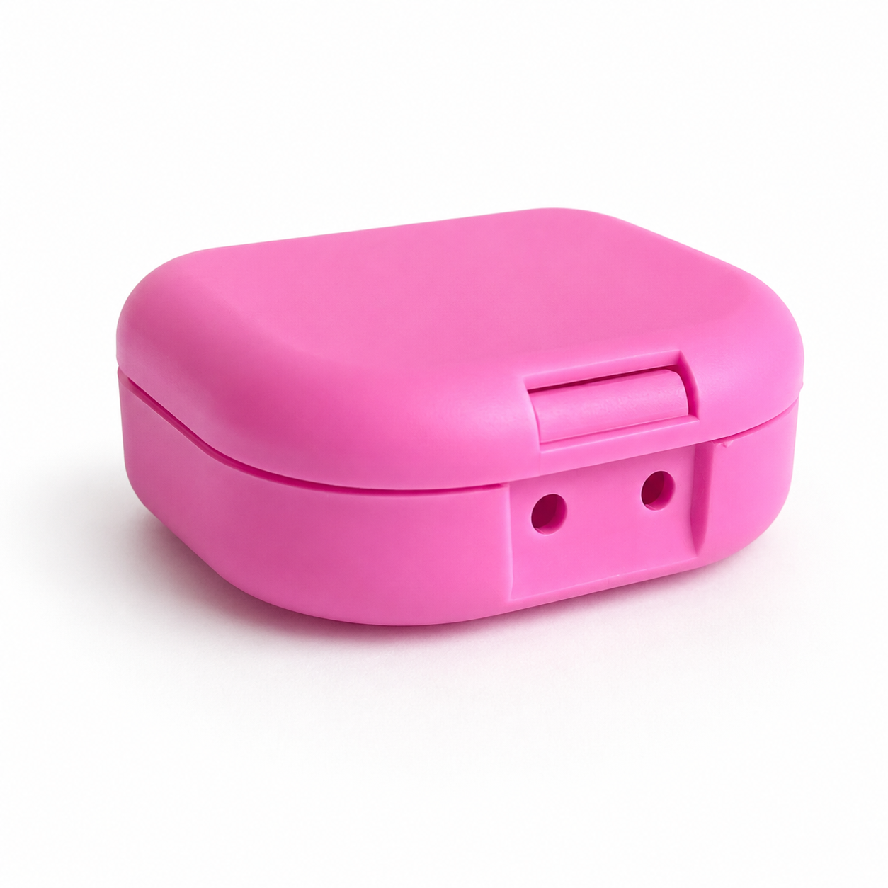 Retainer case with no flat strap Pink