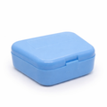 Caja de retenedor sin correa trapezoidal azul clarito