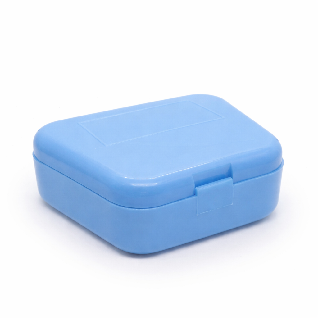 Light Blue V-Strap Retainer Box