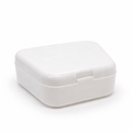 Caja de retenedor sin correa trapezoidal blanca