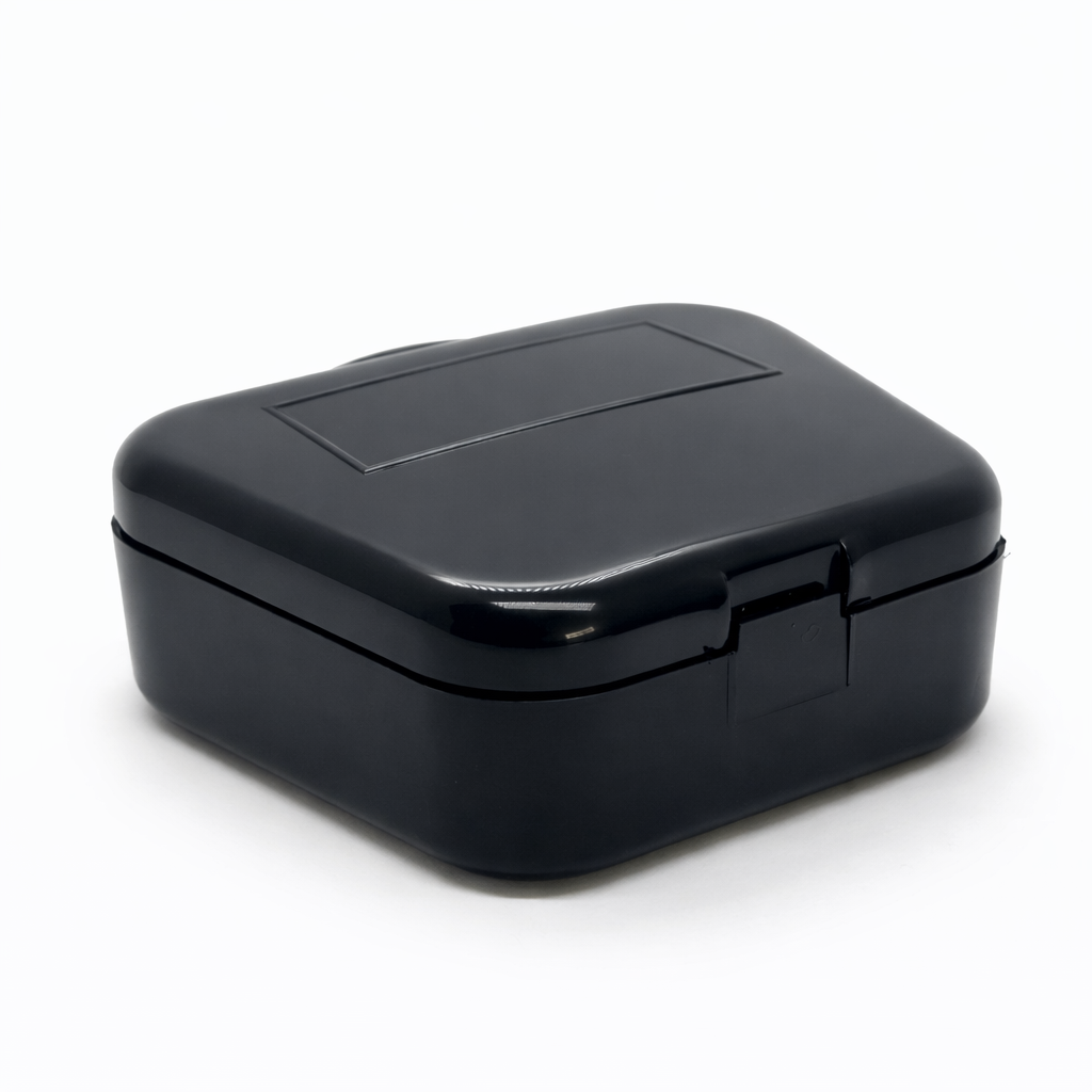 Caja de retenedor sin correa trapezoidal negra